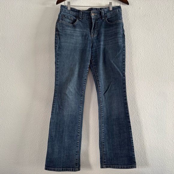 Nine West Y2K Jeans Denim Bootcut Medium Wash Mid Rise Zip Closure Size 6 / 27 - Picture 16 of 16